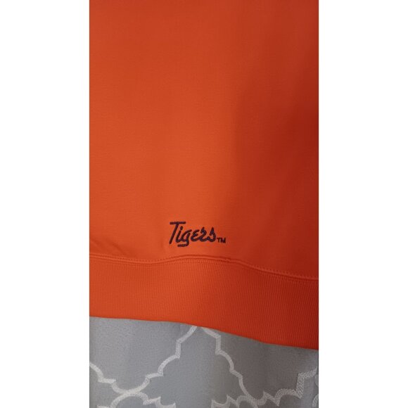 Stadium Athletics Large Orange Blue Auburn Tigers Zip Up Hooded College Sweatshi - Picture 3 of 4